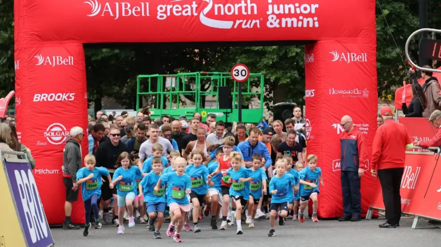 Great North Run Weekend Begins With Record 13,000 Youth Newcastle 2026