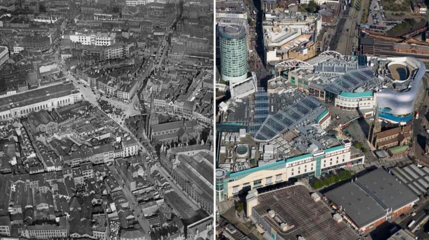 Historic Aerial Photographs Show Iconic Landmarks Across North East From 1949