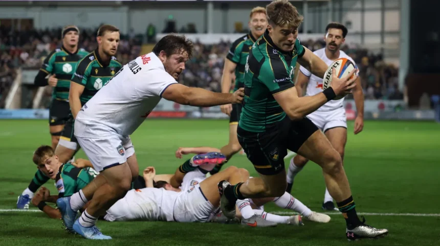 Northampton Saints Beat Newcastle Red Bulls in Premiership Opener, Northampton 2026