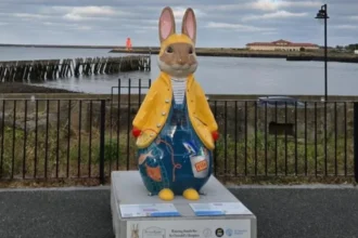 Peter Rabbit Sculptures Auctioned for Hospice Support in Newcastle 2026