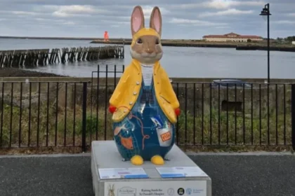 Peter Rabbit Sculptures Auctioned for Hospice Support in Newcastle 2026