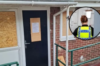 Police Board Up Anti-Social Property in Old Ford Gateshead 2026