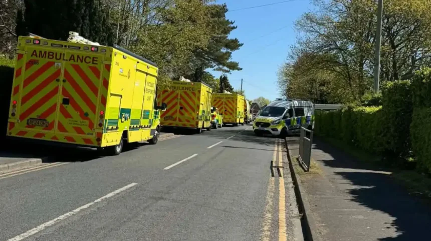 Armed Police Seize Crossbow After West Denton Disturbance Newcastle 2026