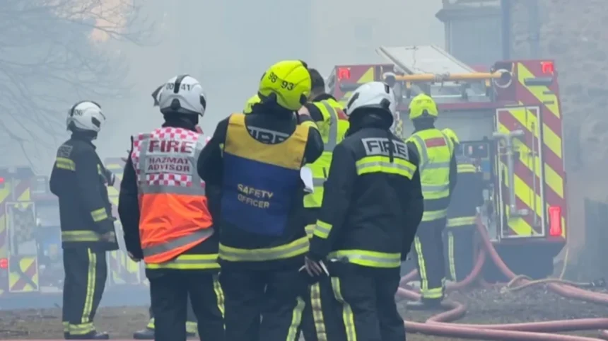 Firefighters Rescue Injured Male After Jesmond Dene Embankment Fall Newcastle 2026