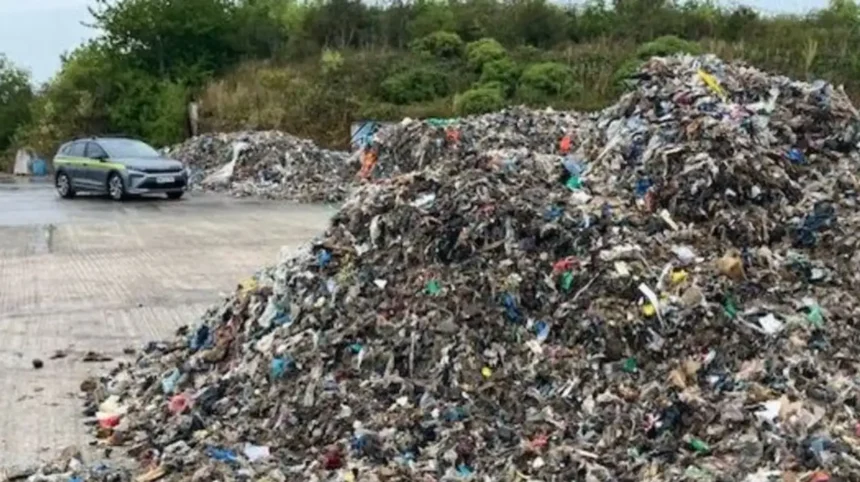 Man Arrested Over Massive Illegal Waste Dump Near Newcastle Airport Callerton 2026
