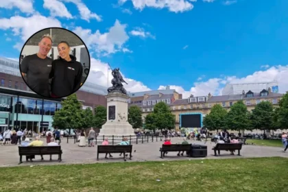 Newcastle Father and Daughter Tackle Everest Challenge in Eldon Square 2026