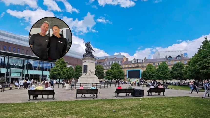 Newcastle Father and Daughter Tackle Everest Challenge in Eldon Square 2026