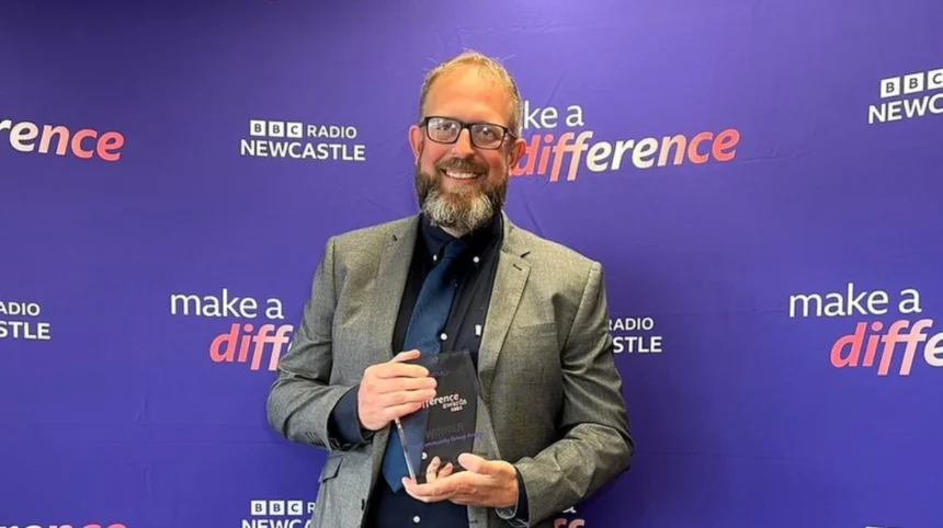 Newcastle Taxi Driver Wins Regional Hero Award In Newcastle 2026